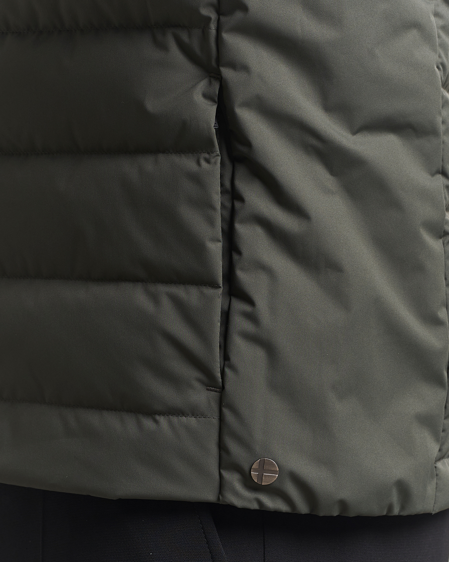 Herren | Jacken | Scandinavian Edition | Ratio II Lightweight Padded Vest Dark Olive