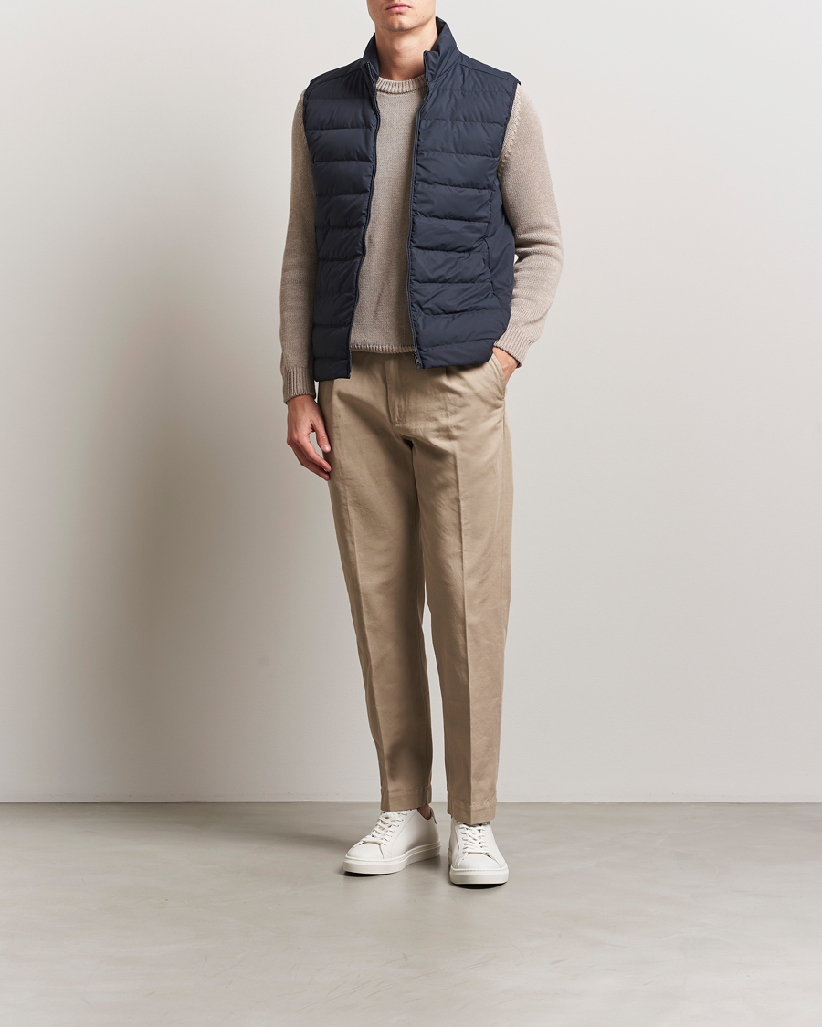 Herren | Westen | Scandinavian Edition | Ratio III Down Padded Vest Midnight Blue