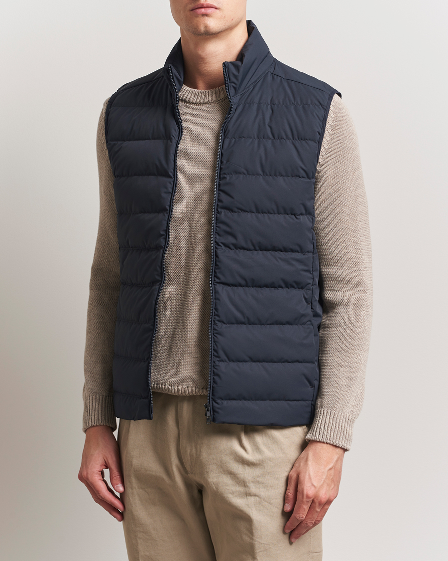 Herren | Westen | Scandinavian Edition | Ratio III Down Padded Vest Midnight Blue