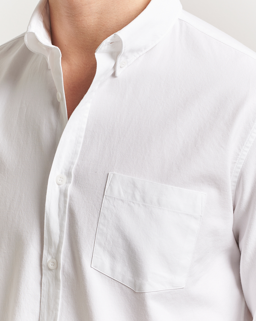 Herren | Hemden | Sunspel | Oxford Button Down Shirt White