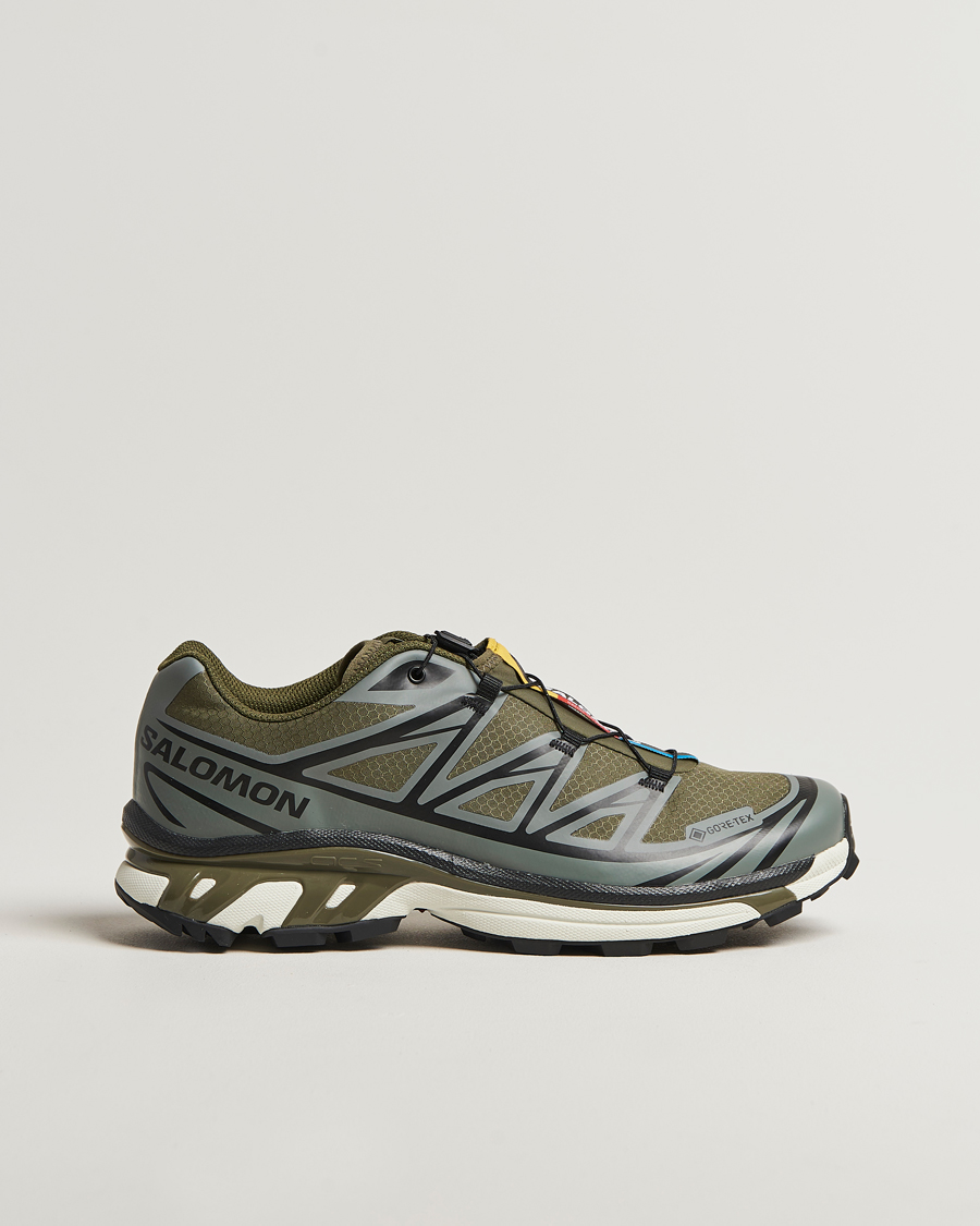Herren | Salomon XT-6 GTX Sneakers Olive Night | Salomon | XT-6 GTX Sneakers Olive Night