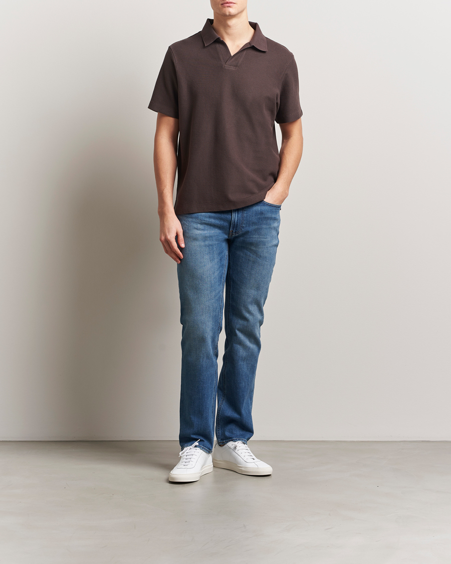 Herren | Poloshirts | FRAME | Jacquard Polo Brown