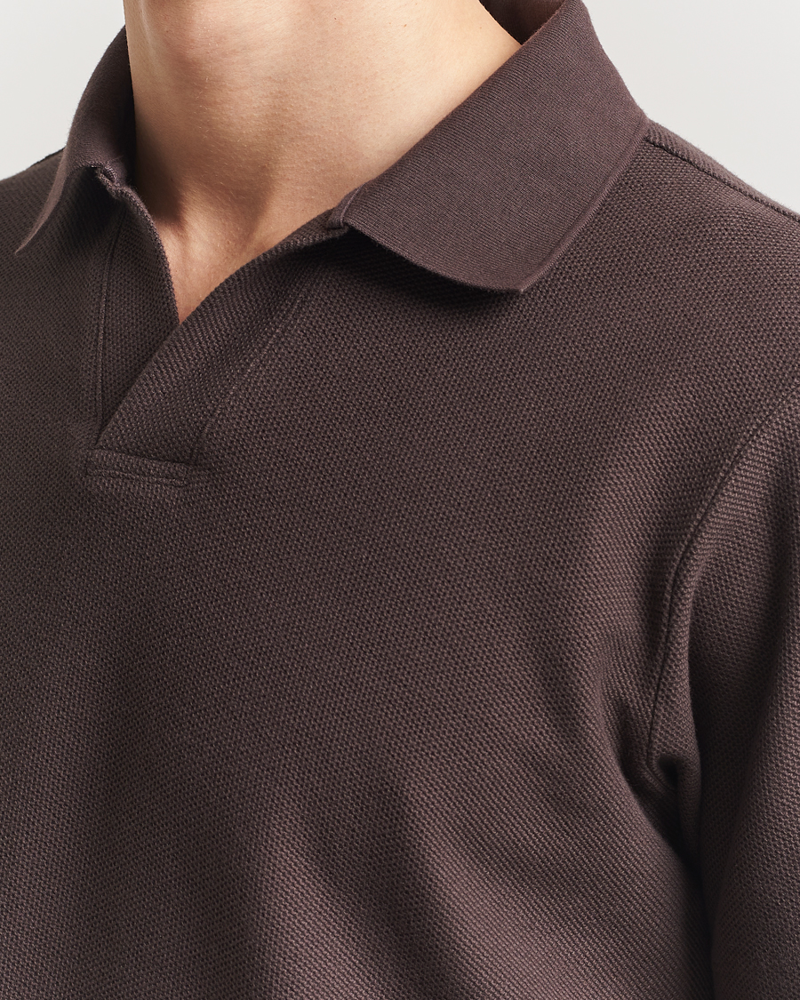 Herren | Poloshirts | FRAME | Jacquard Polo Brown