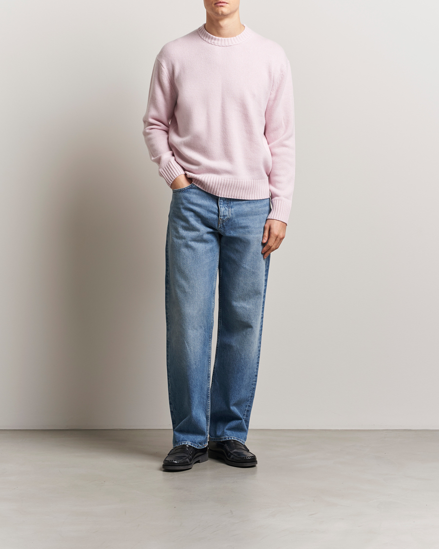 Herren | Pullover | FRAME | Cashmere Crewneck Light Pink