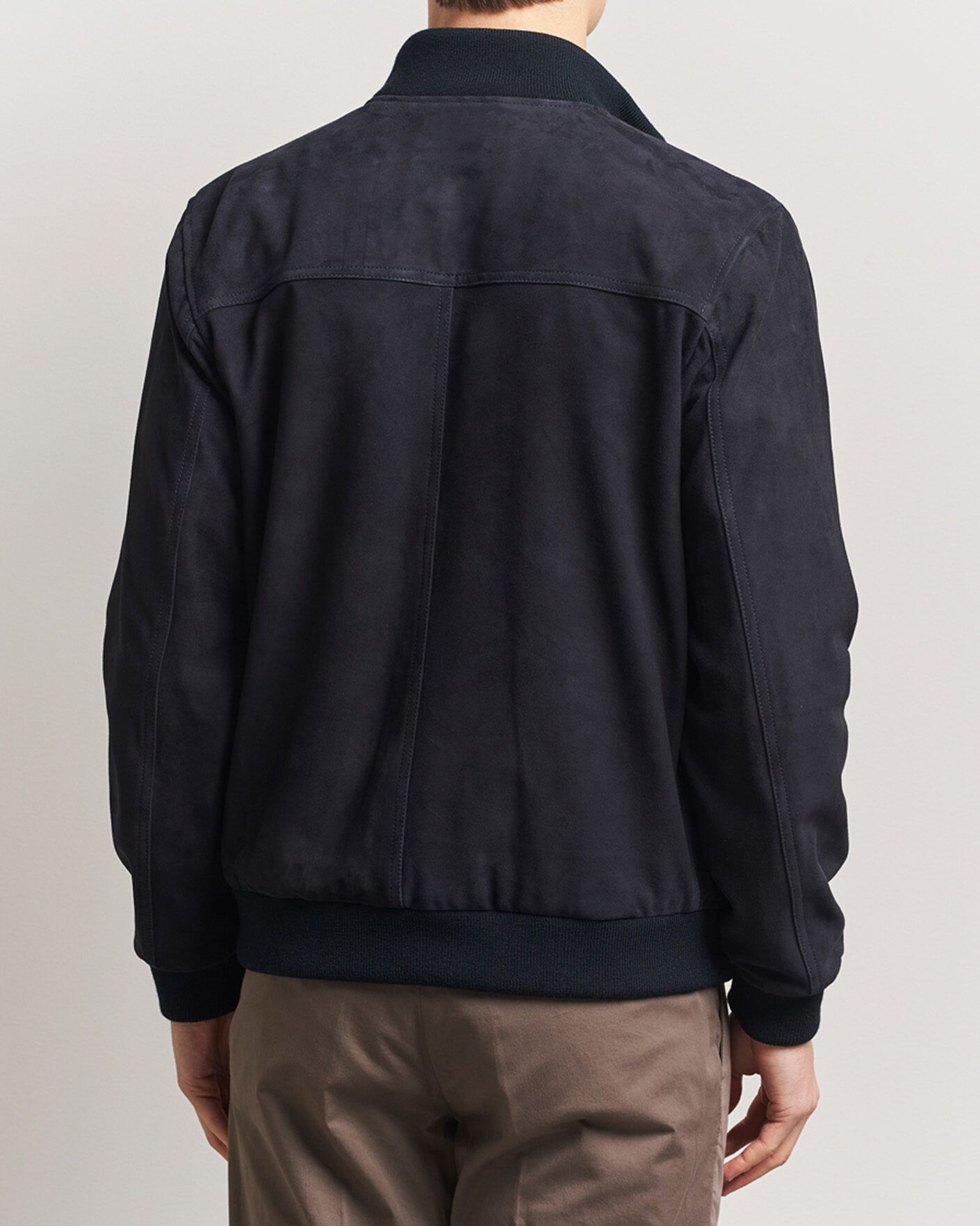 Herren | Jacken | Valstar | Valstarino Suede Jacket Navy