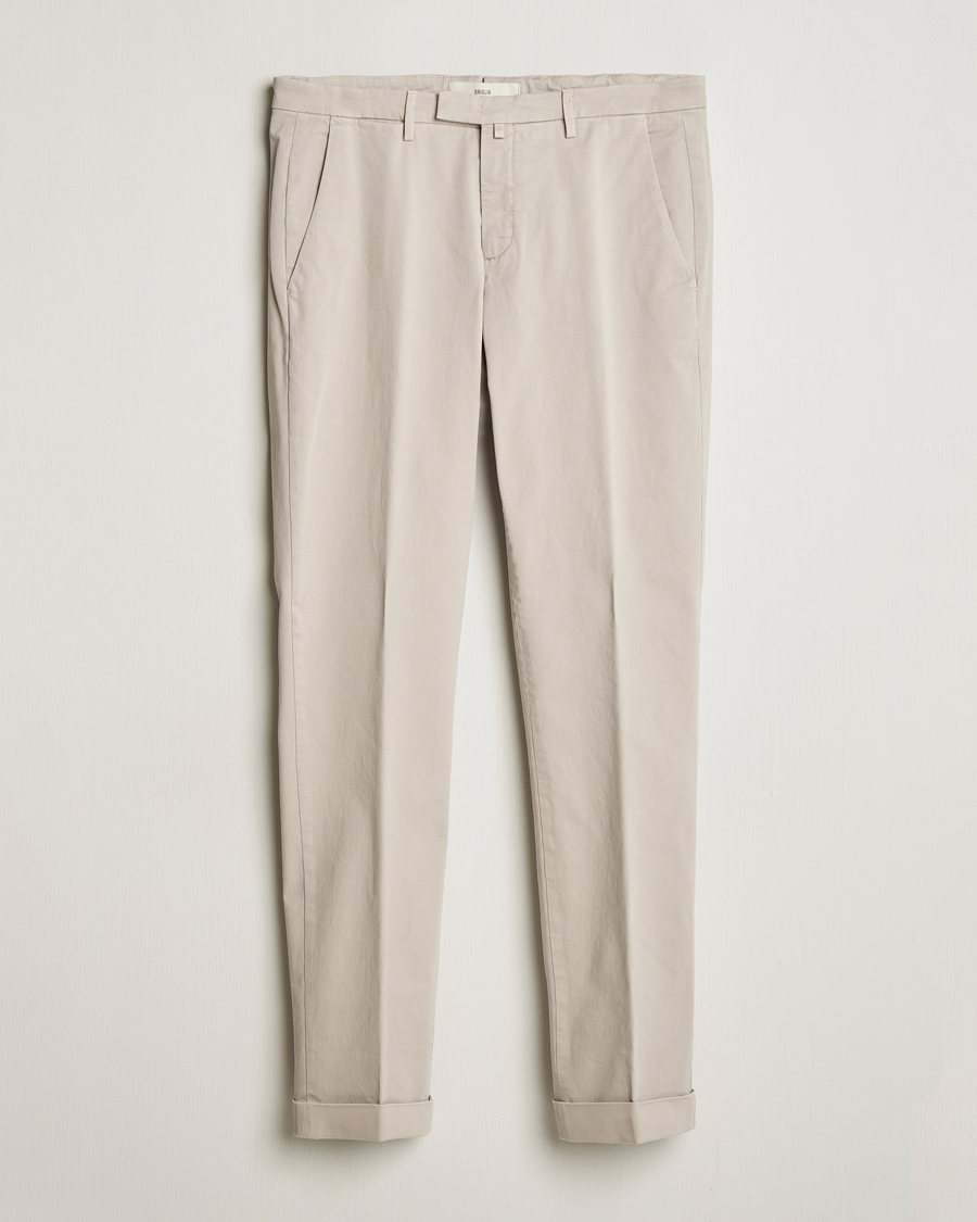 Herren | Hosen | Briglia 1949 | Slim Fit Cotton Stretch Chino Beige