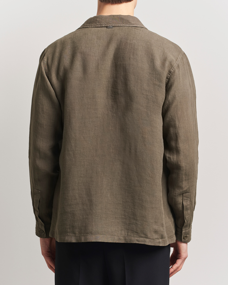 Herren | Jacken | Herno | Linen Safari Jacket Military