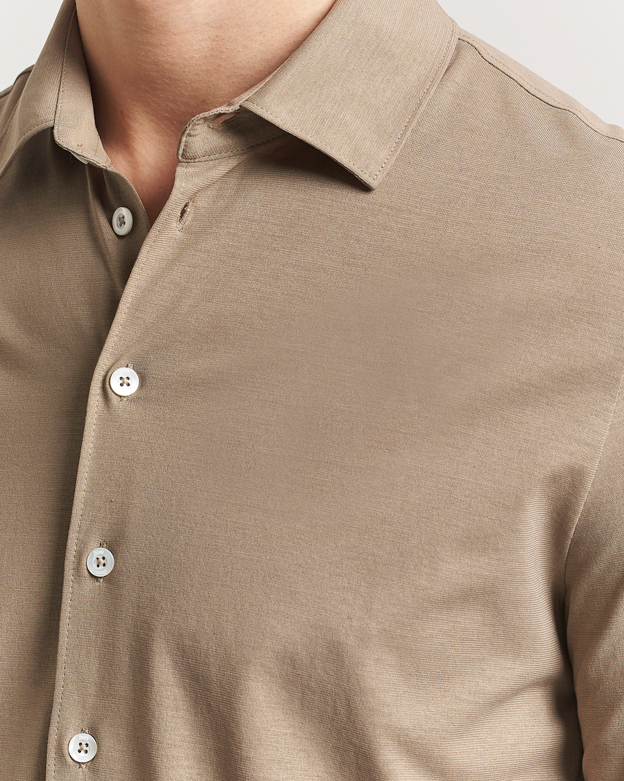 Herren | Hemden | Herno | Cotton Crepe Shirt Olive