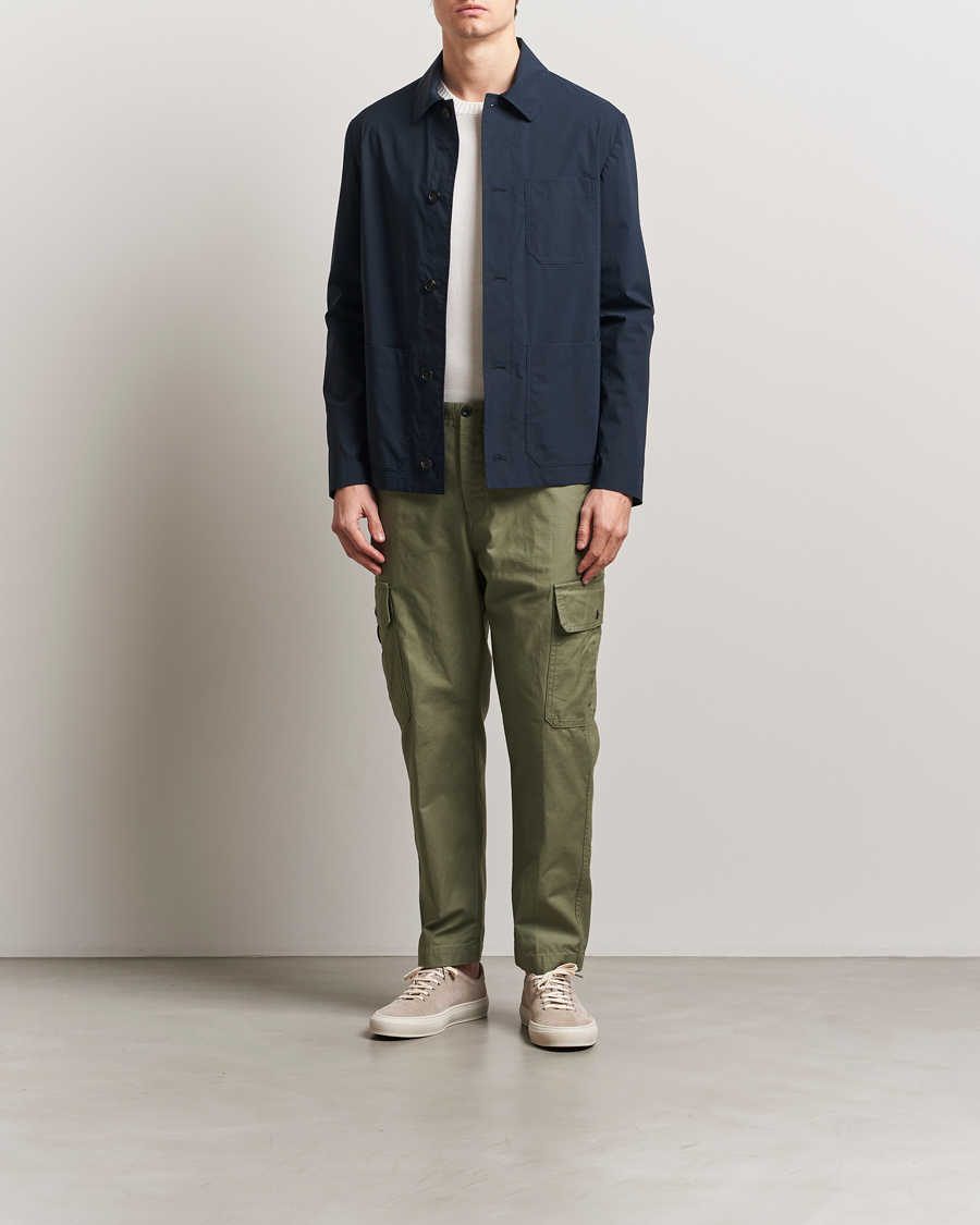Herren | Hosen | Incotex | Regular Fit Cargo Pants Military