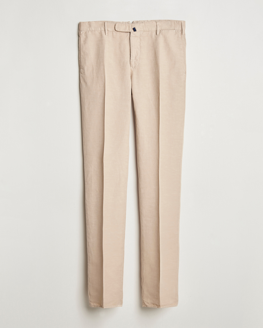 Herren | Hosen | Incotex | Slim Fit Chinolino Trousers Beige
