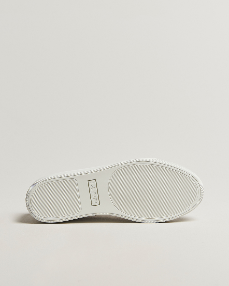 Herren | Lanvin Nappa Cap Toe Sneaker White | Lanvin | Nappa Cap Toe Sneaker White