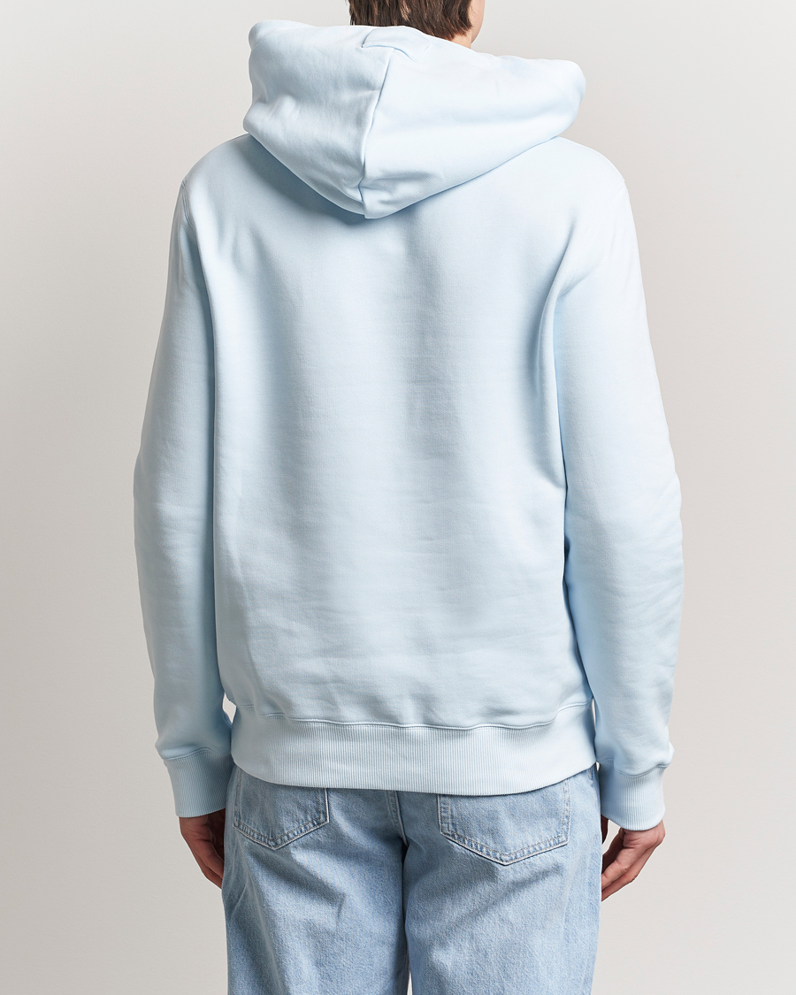 Herren | Pullover | Lanvin | Bouclette Logo Hoodie Chambray