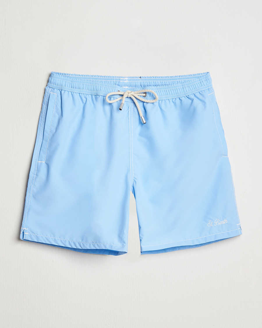 Herren | Badehosen | MC2 Saint Barth | Nylon Swim Shorts Sky Blue