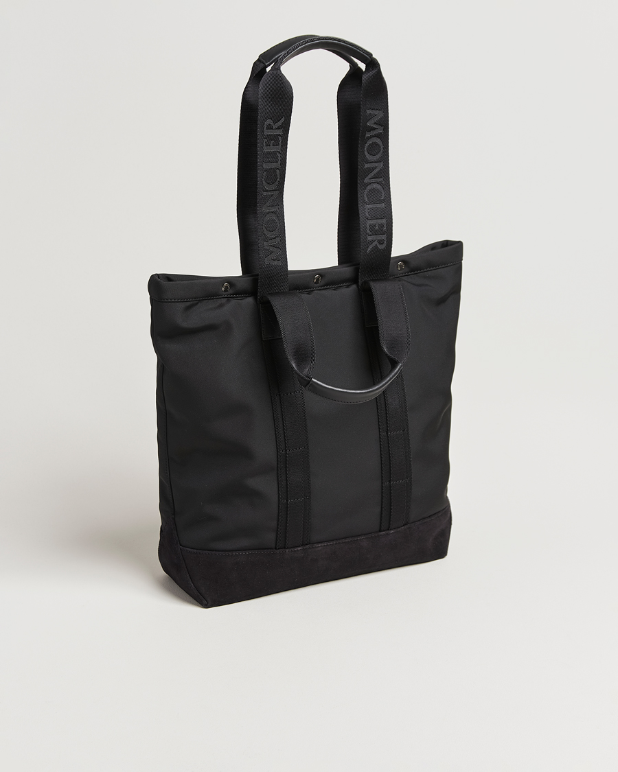 Herren | Moncler Tech Small Tote Bag Black | Moncler | Tech Small Tote Bag Black