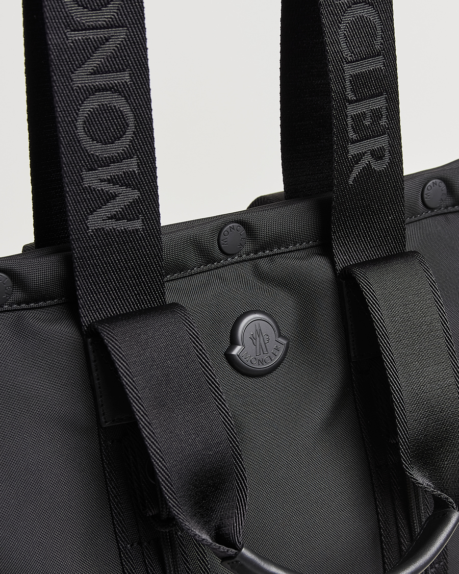 Herren | Moncler Tech Small Tote Bag Black | Moncler | Tech Small Tote Bag Black