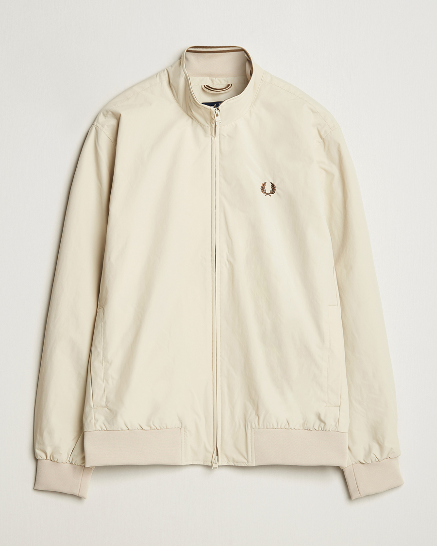 Herren | Jacken | Fred Perry | Brentham Jacket Oatmeal