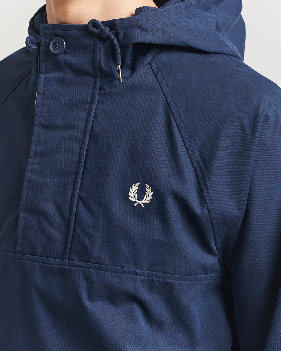 Herren | Jacken | Fred Perry | Smock Hooded Anorak Tennis Blue