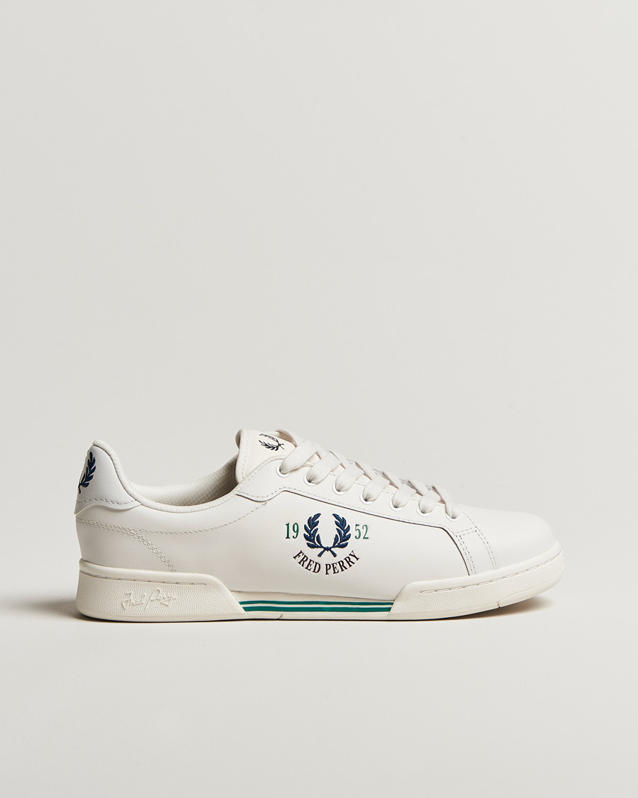 Herren | Fred Perry 1952 Leather Sneaker Snow White | Fred Perry | 1952 Leather Sneaker Snow White