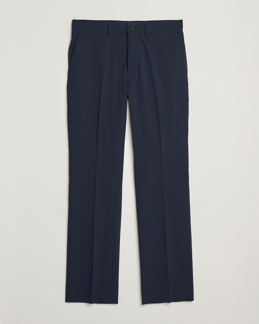 Herren | Hosen | J.Lindeberg | Dropper Seersucker Pants Navy