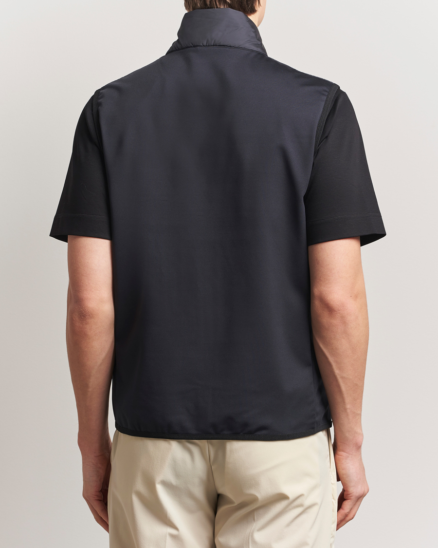 Herren | Pullover | J.Lindeberg | Dobber Hybrid Vest Black