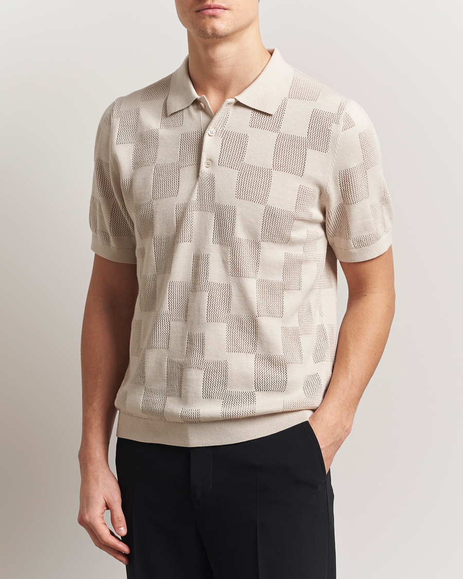 Herren | Poloshirts | J.Lindeberg | Reymond Stacked Bridge Polo Moonbeam