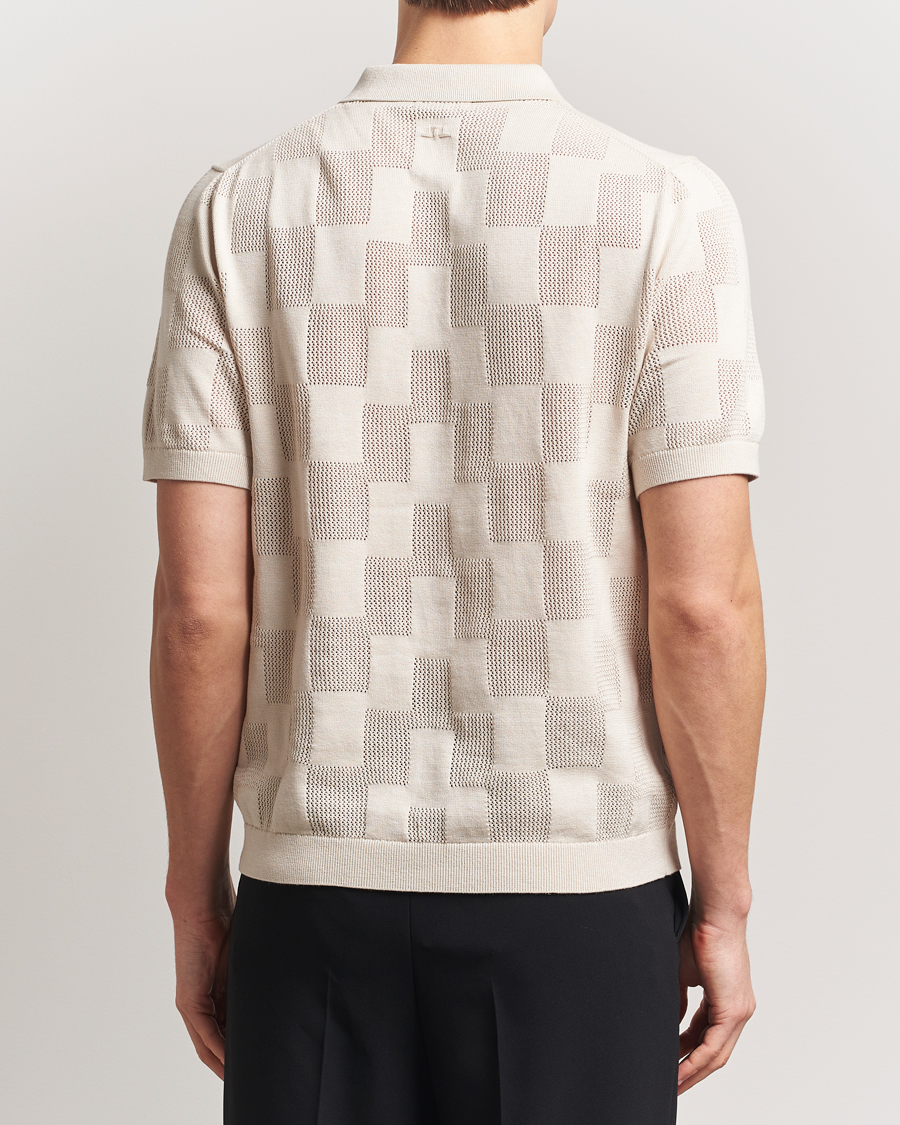 Herren | Poloshirts | J.Lindeberg | Reymond Stacked Bridge Polo Moonbeam