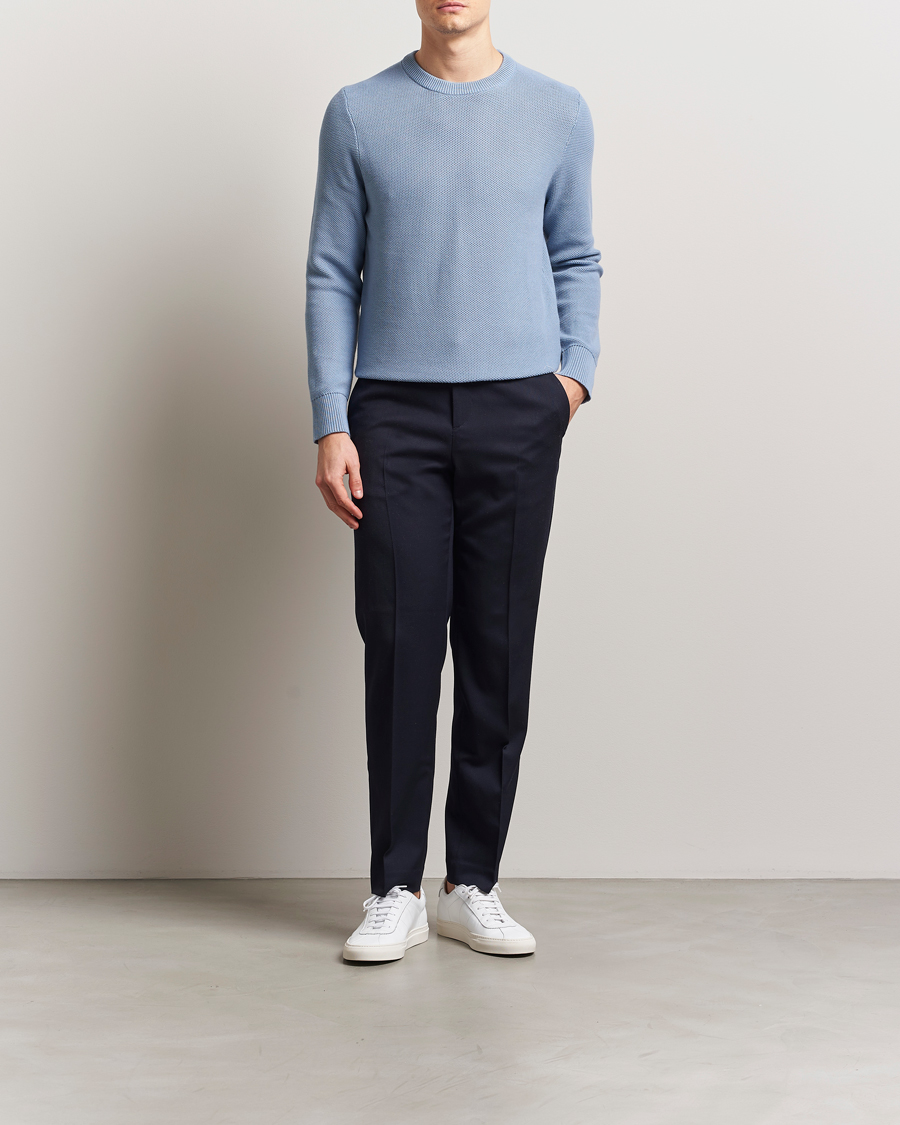 Herren | Pullover | J.Lindeberg | Arthur Organic Cotton Knit Rain Washed