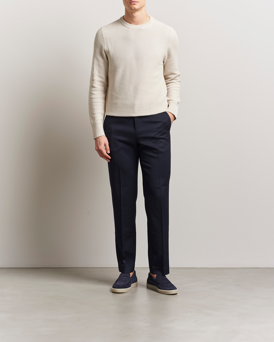 Herren | Pullover | J.Lindeberg | Arthur Organic Cotton Knit Moonbeam