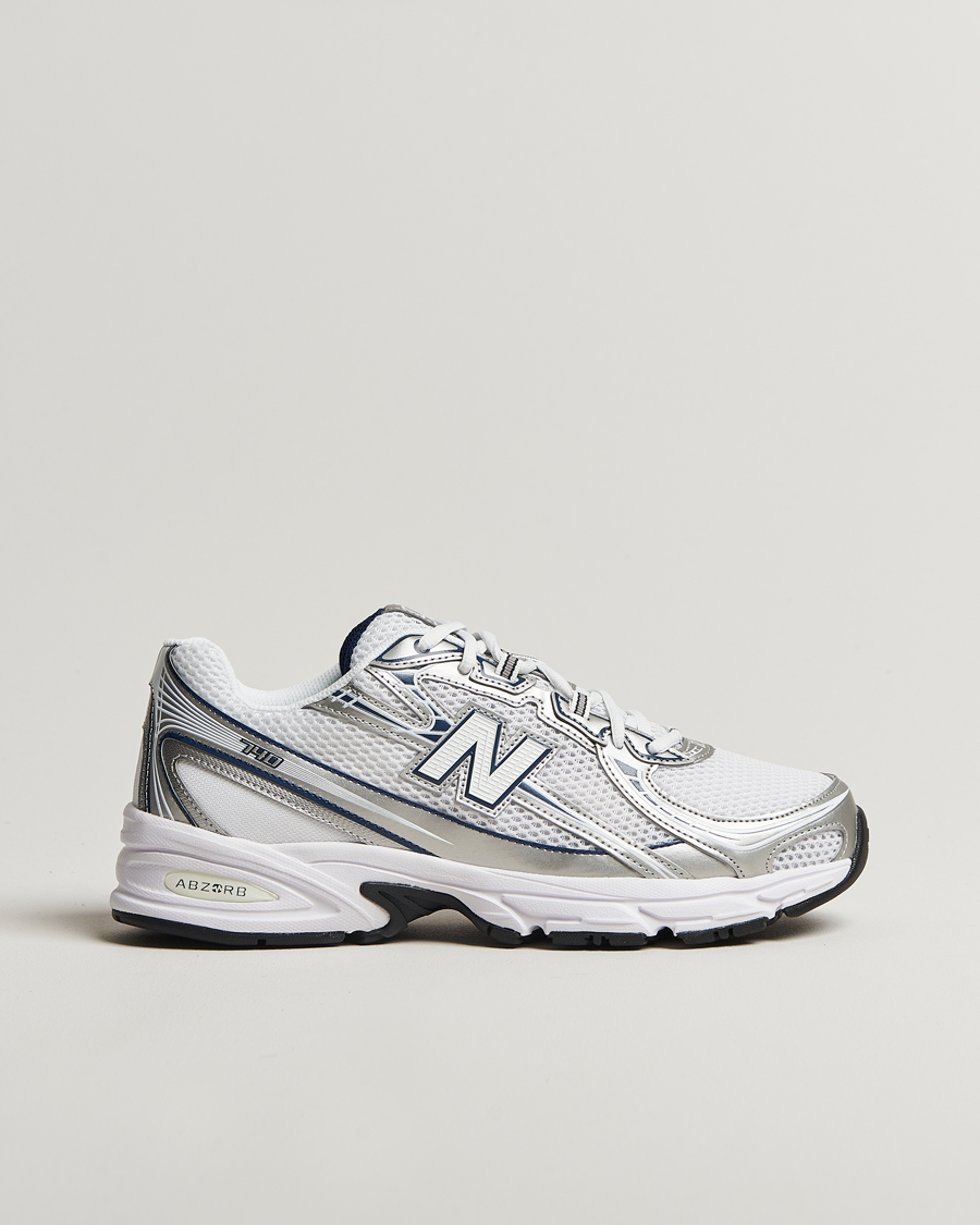 Herren | New Balance 740 Sneakers White/Navy | New Balance | 740 Sneakers White/Navy