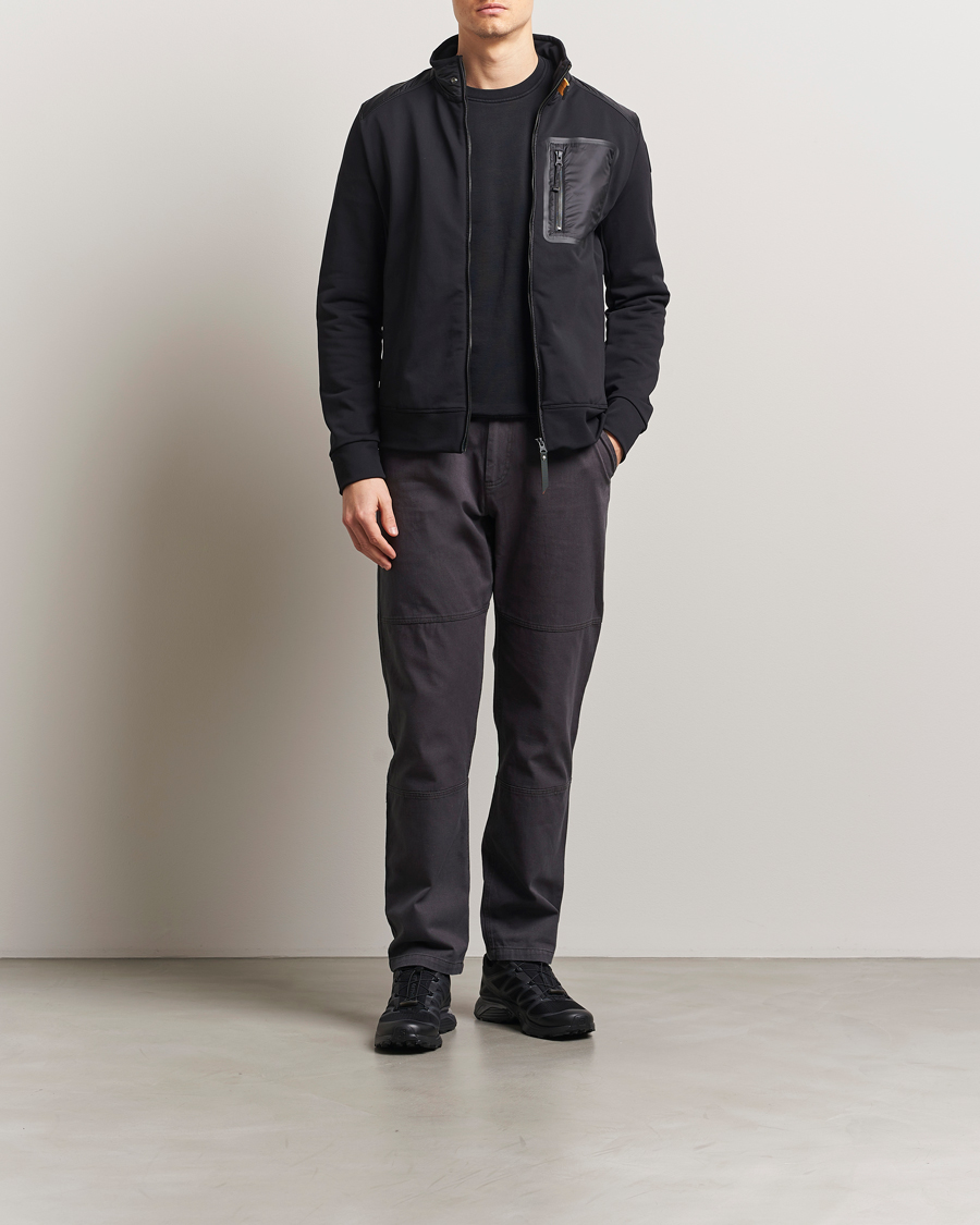 Herren | Jacken | Parajumpers | London Hybrid Fleece Jacket Black