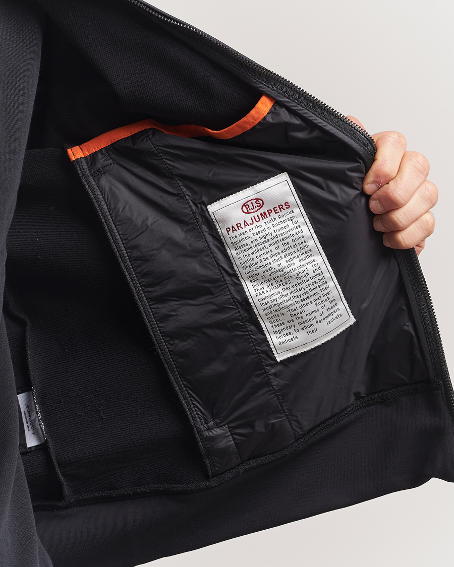 Herren | Jacken | Parajumpers | London Hybrid Fleece Jacket Black