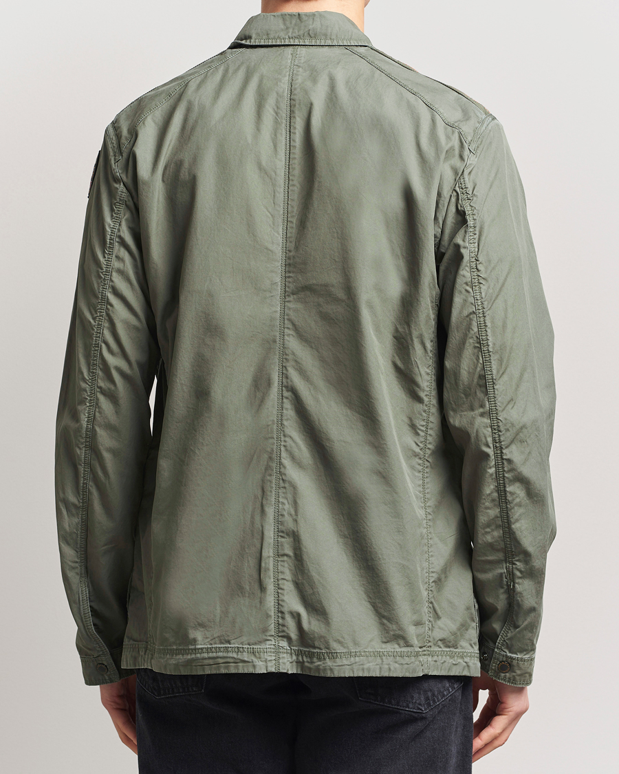 Herren | Jacken | Parajumpers | Oswin Havana Cloth Shirt Jacket Thyme Green