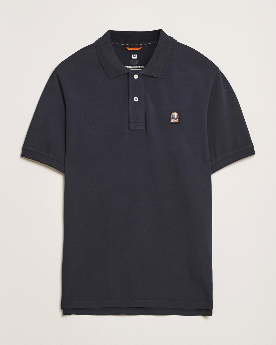 Herren | Poloshirts | Parajumpers | Patch Polo Blue Navy