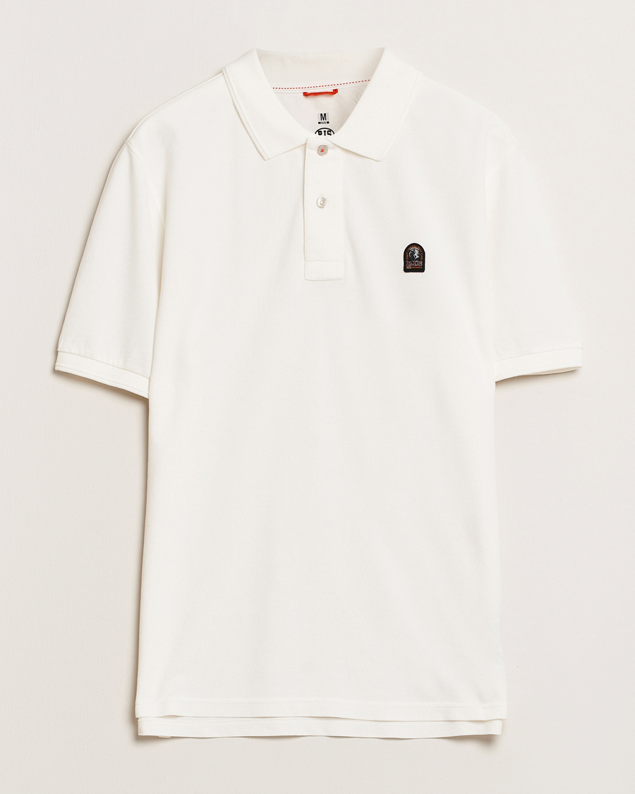 Herren | Poloshirts | Parajumpers | Patch Polo White