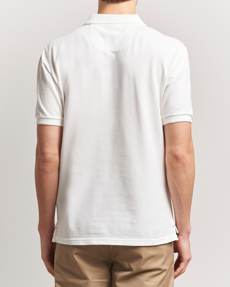 Herren | Poloshirts | Parajumpers | Patch Polo White