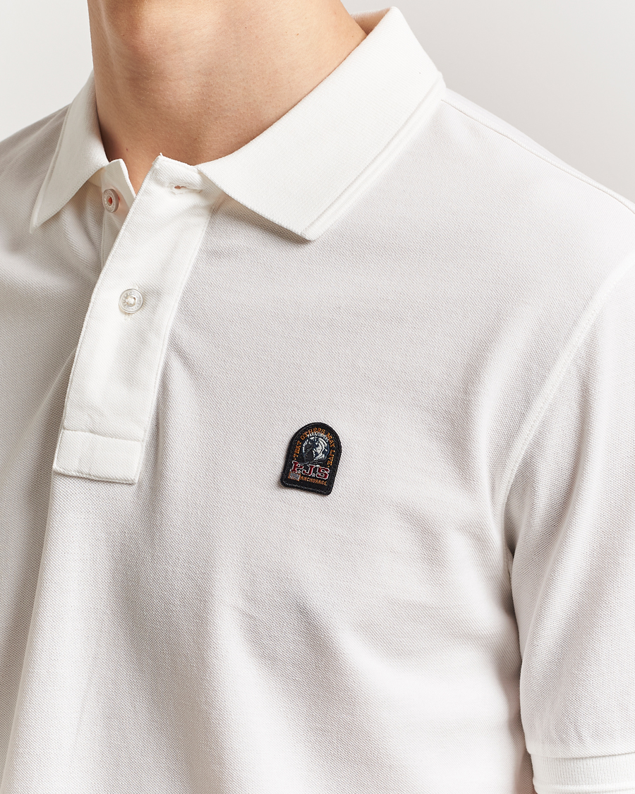 Herren | Poloshirts | Parajumpers | Patch Polo White