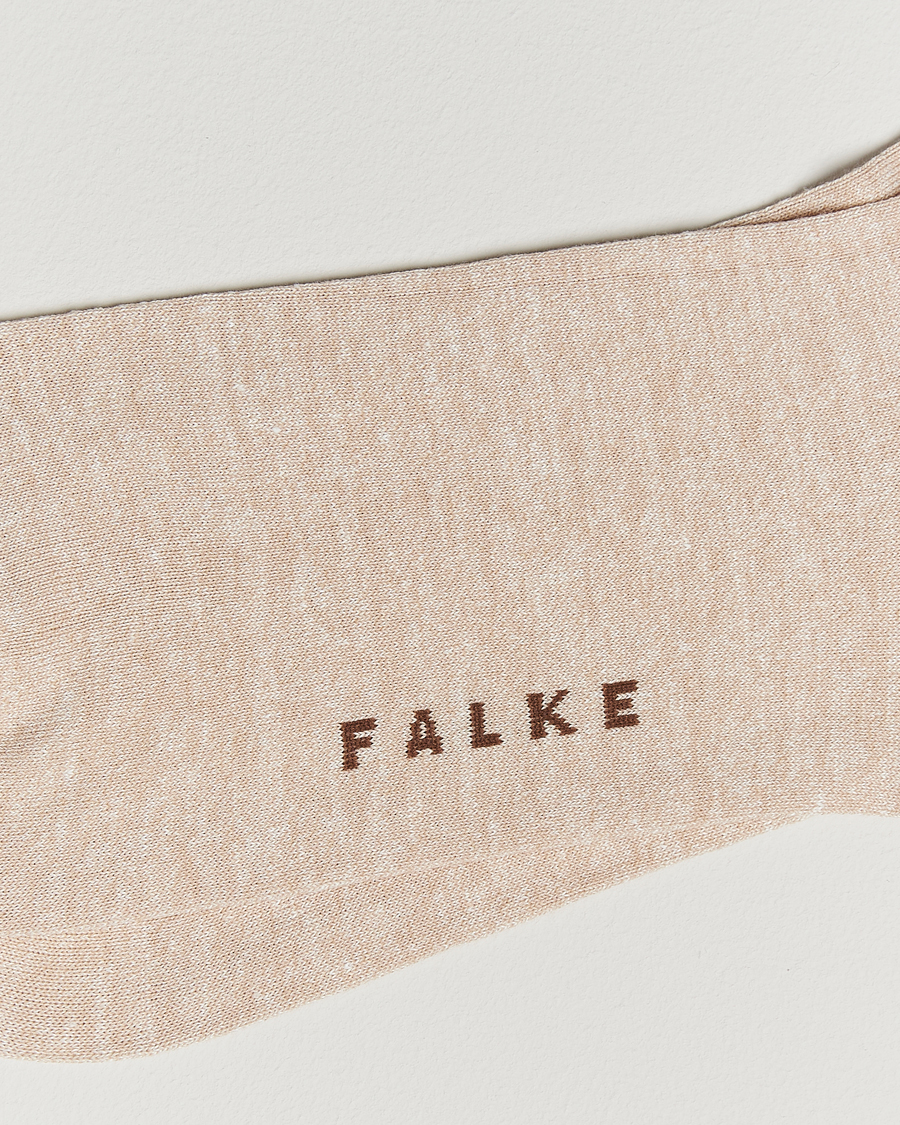 Herren | Unterwäsche | Falke | Panama Linen/Cotton Sock Creme