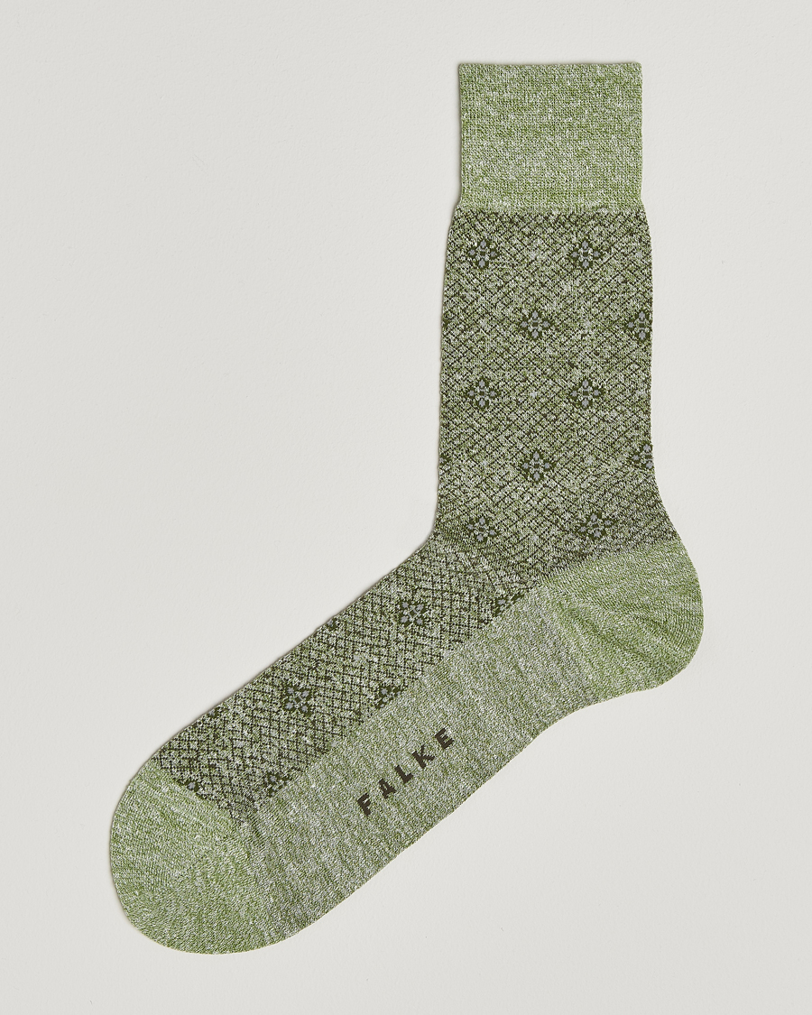 Herren | Unterwäsche | Falke | Mosaic Linen/Cotton Sock Kristall