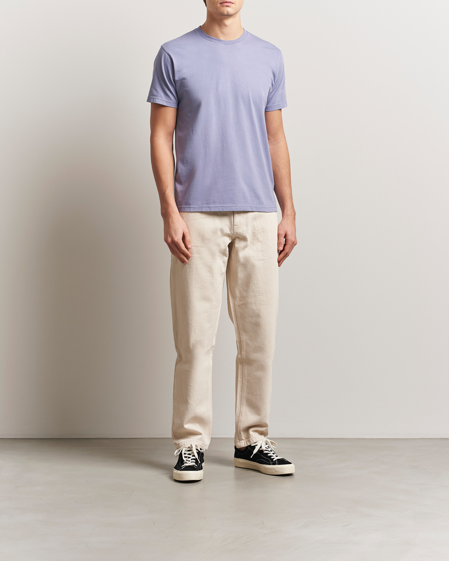 Herren | T-Shirts | Colorful Standard | Classic Organic T-Shirt Purple Jade