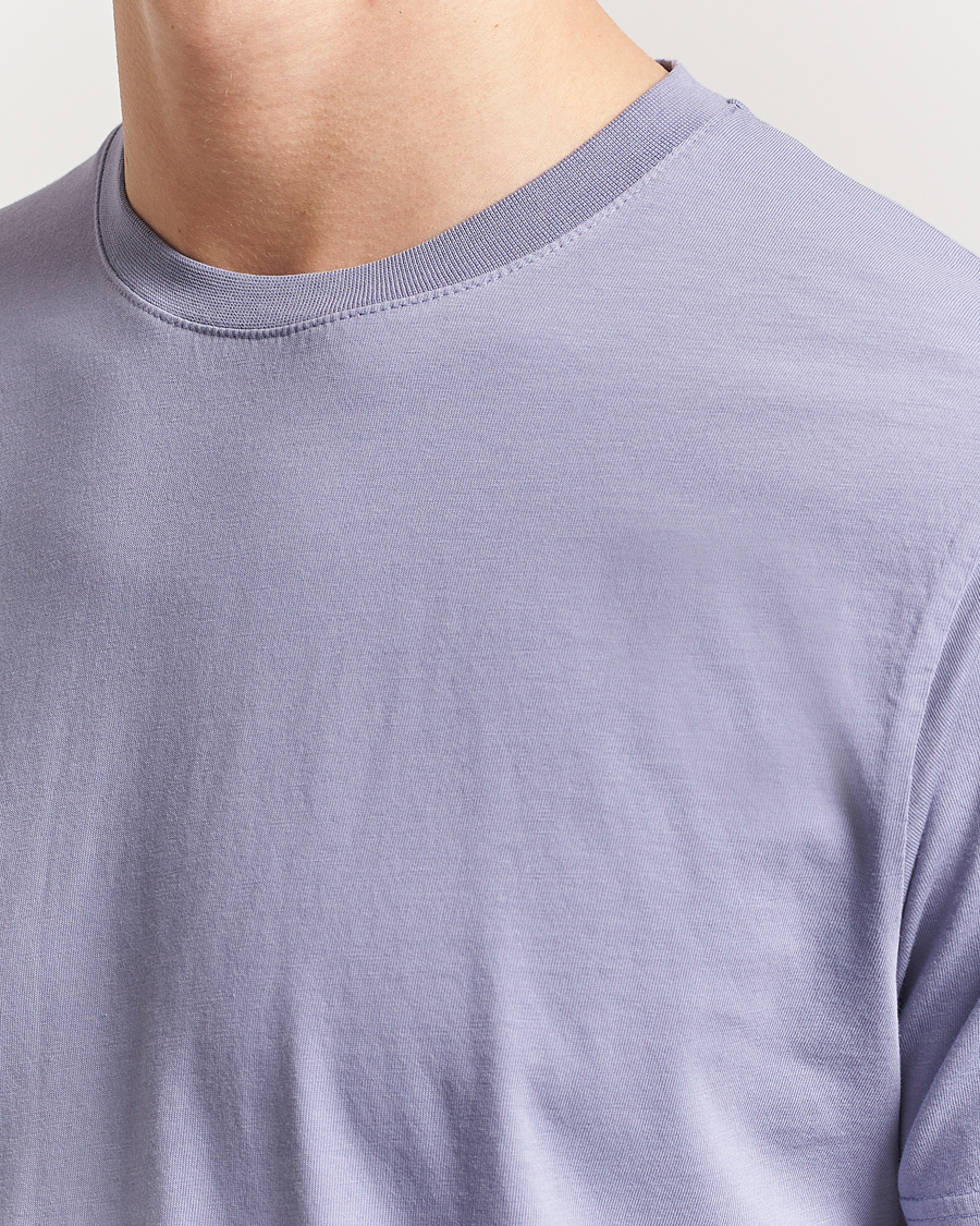 Herren | T-Shirts | Colorful Standard | Classic Organic T-Shirt Purple Jade