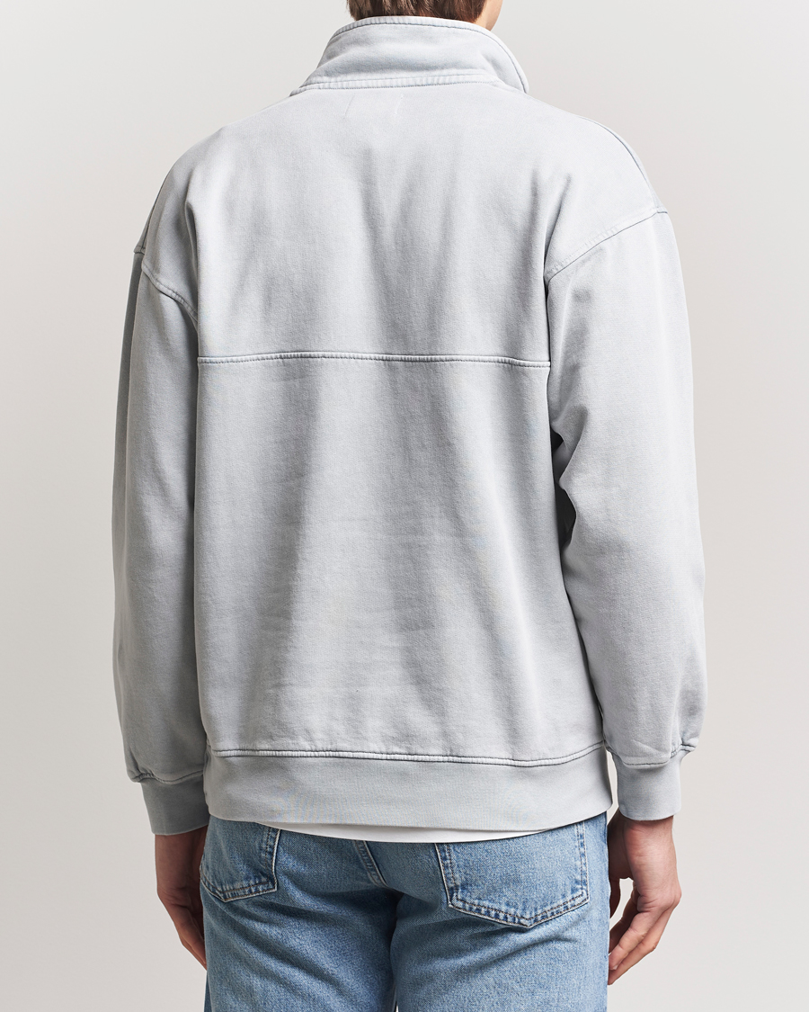Herren | Pullover | Colorful Standard | Classic Organic Half-Zip Faded Grey