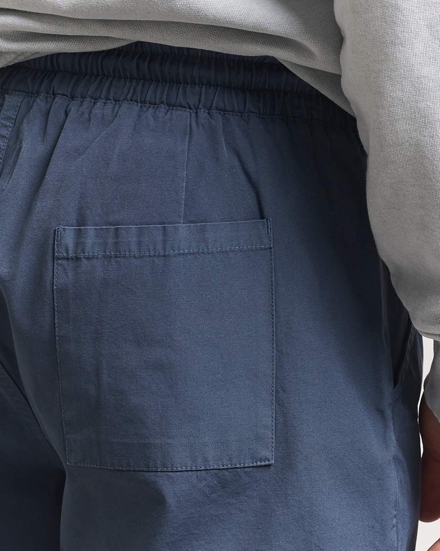 Herren | Shorts | Colorful Standard | Classic Organic Twill Drawstring Shorts Petrol Blue