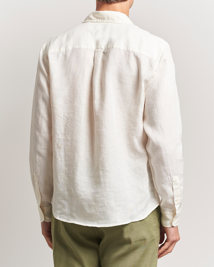 Herren | Hemden | Colorful Standard | Garment Dyed Linen Shirt Ivory White