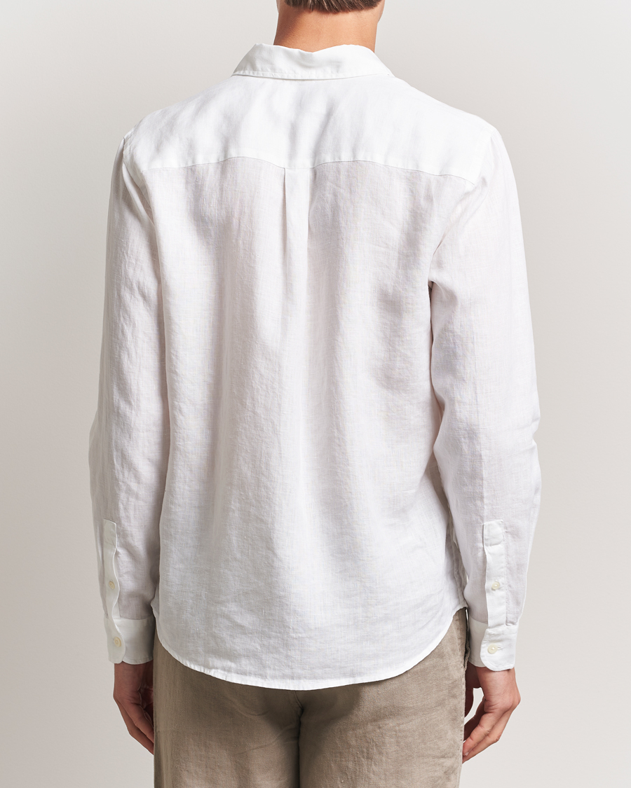 Herren | Hemden | Colorful Standard | Garment Dyed Linen Shirt Optical White