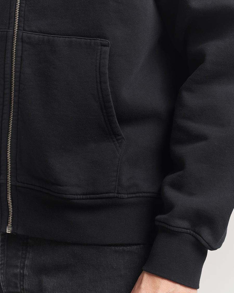 Herren | Pullover | Colorful Standard | Classic Organic Full Zip Hoodie Deep Black