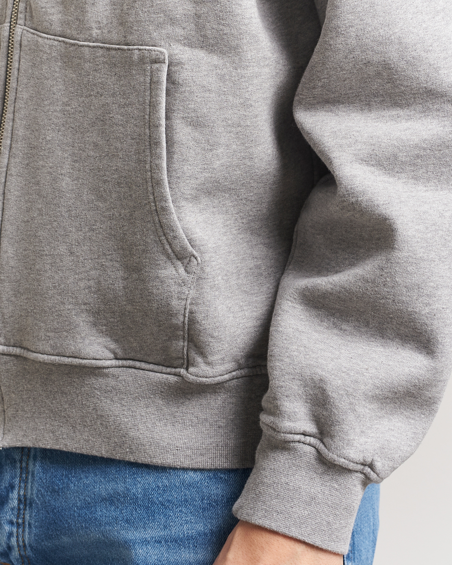 Herren | Pullover | Colorful Standard | Classic Organic Full Zip Hoodie Heather Grey