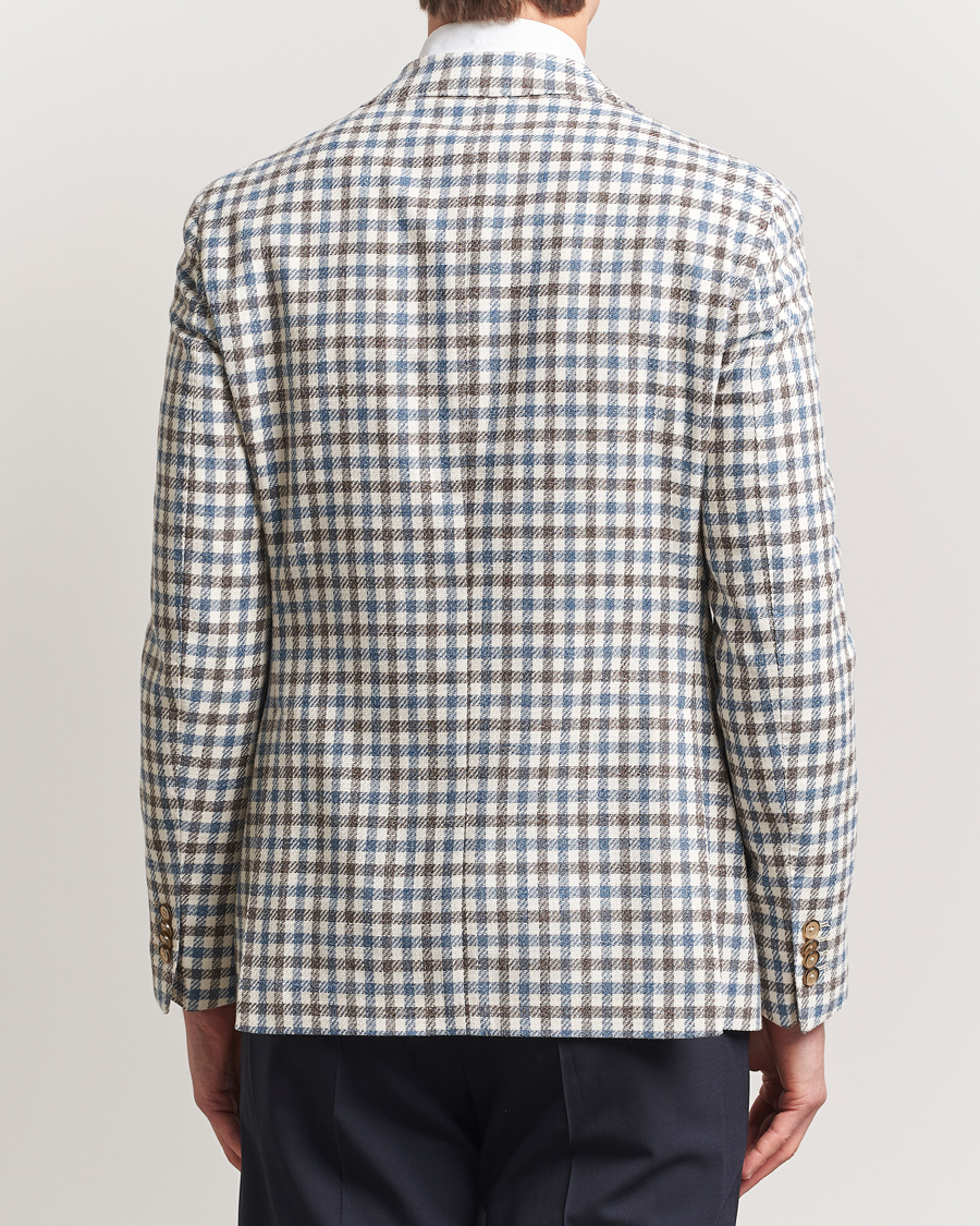 Herren | Sakkos | L.B.M. 1911 | Jack Regular Fit Checked Blazer Blue/Brown
