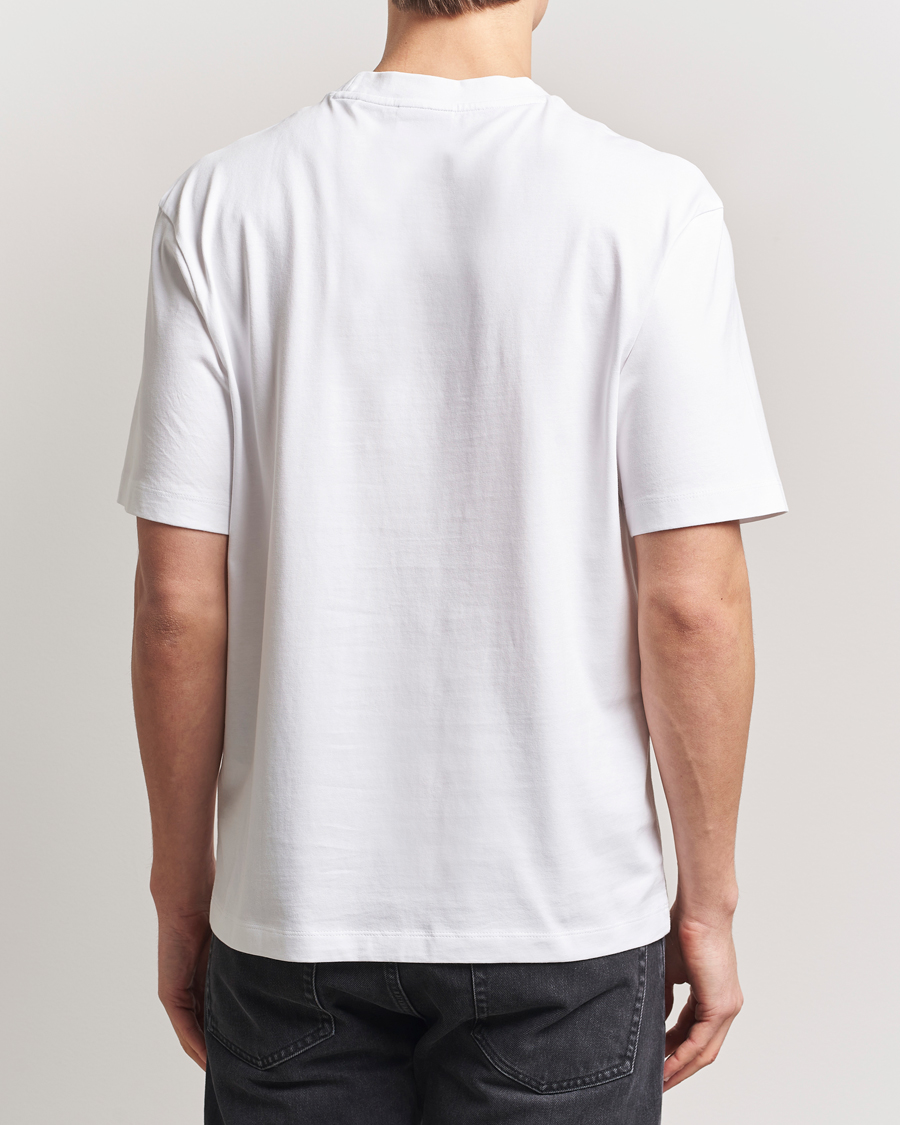 Herren | T-Shirts | HUGO | Niley Smiley Logo T-Shirt White