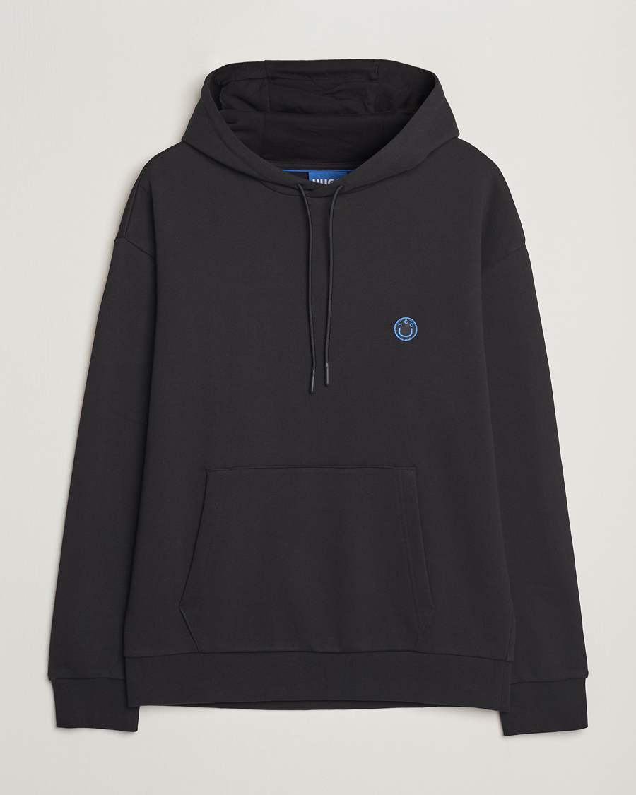 Herren | Pullover | HUGO | Nottyo Smiley Logo Hoodie Black