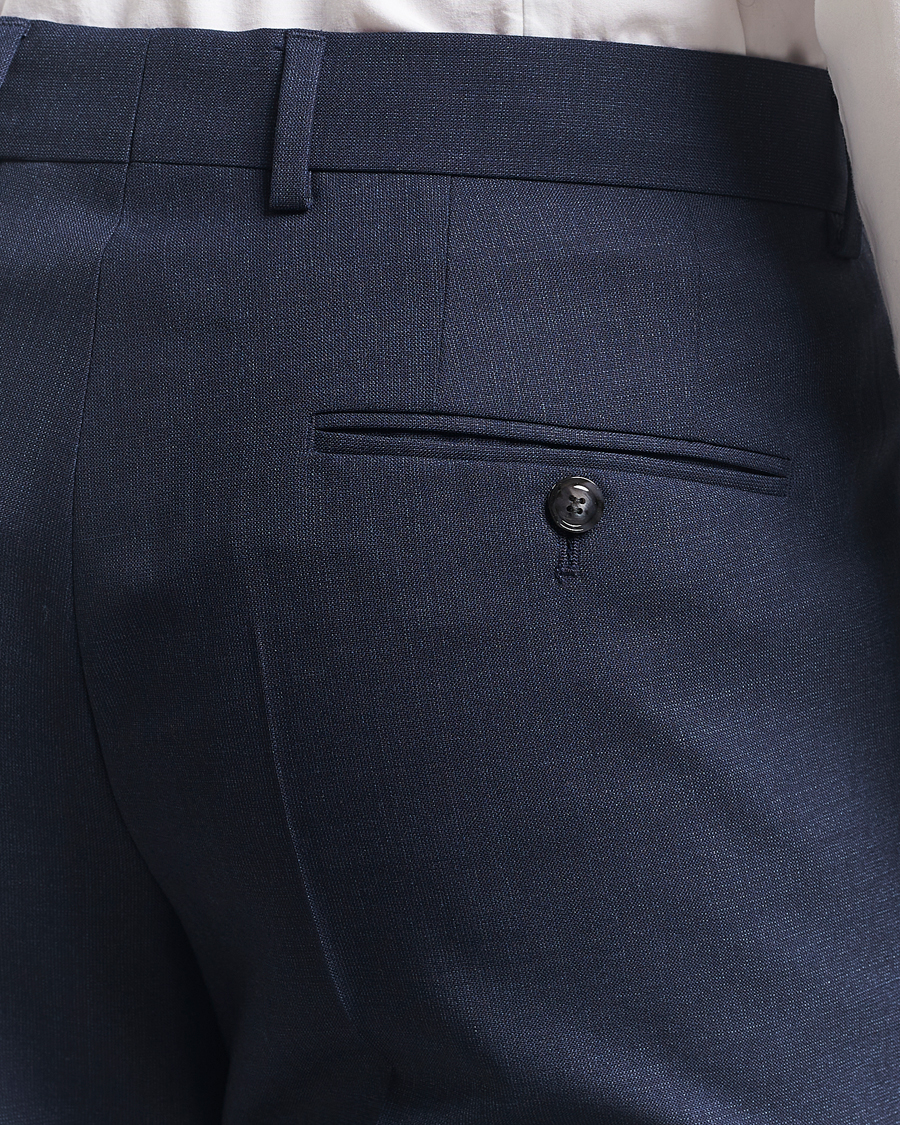 Herren | Anzüge | BOSS BLACK | Huge Wool Double Breasted Suit Navy